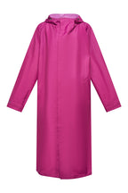 HeArt - Sunart lang Regenjas  - Fuksia (magenta)-tussenjas