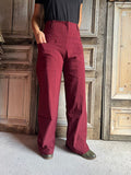 HeArt - Broek Triangle viscose -Rood