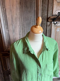 Heidekönigin - Lange blouse - Estragon - Maat L