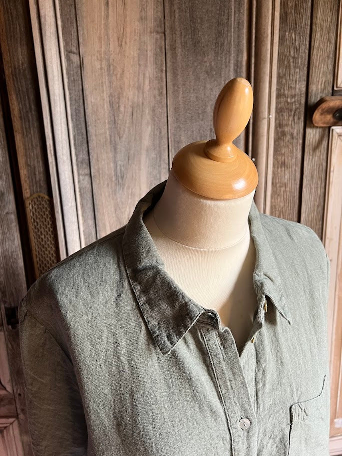 Heidekönigin - Lange blouse - Rosmarin