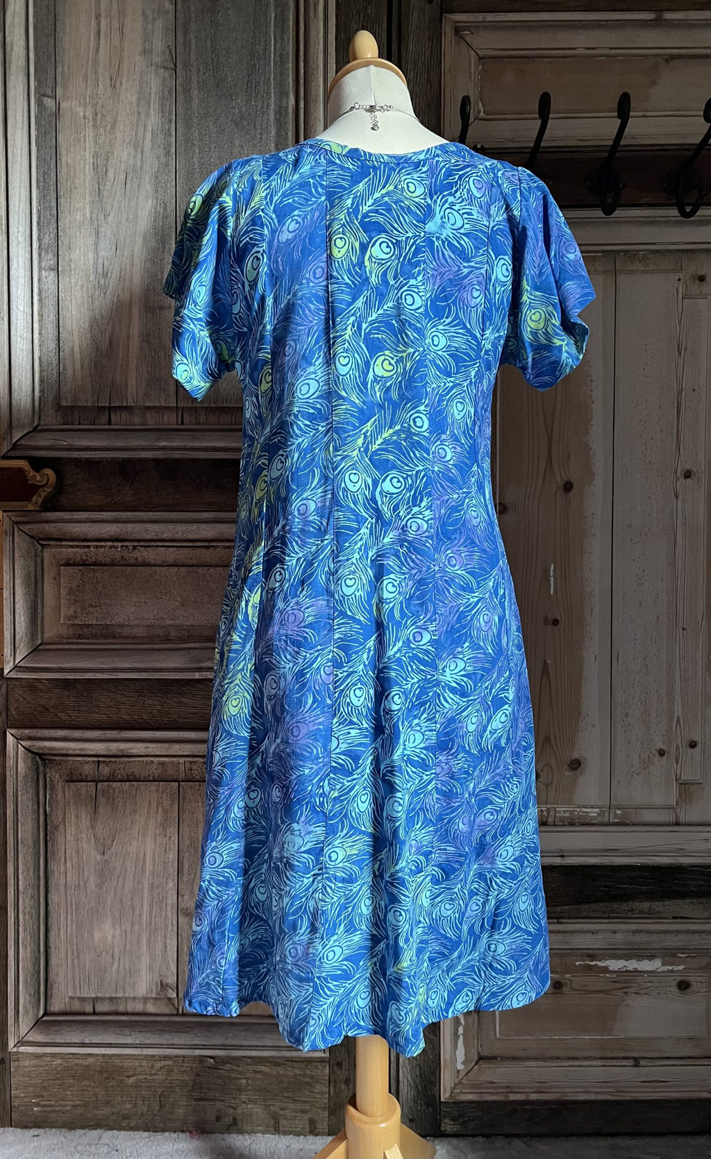 Mapa Mundo - Jurk print Batik bloem - Maat S