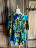 Normal Crazy - Blouse New Moza korte mouw Batik