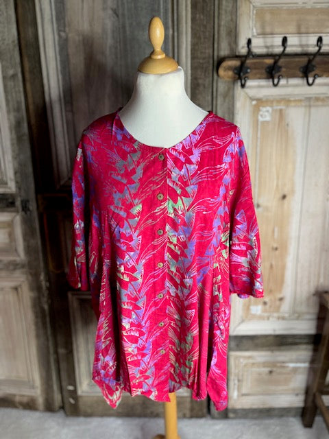 Normal Crazy - blouse Dinie Kortemouw bloem