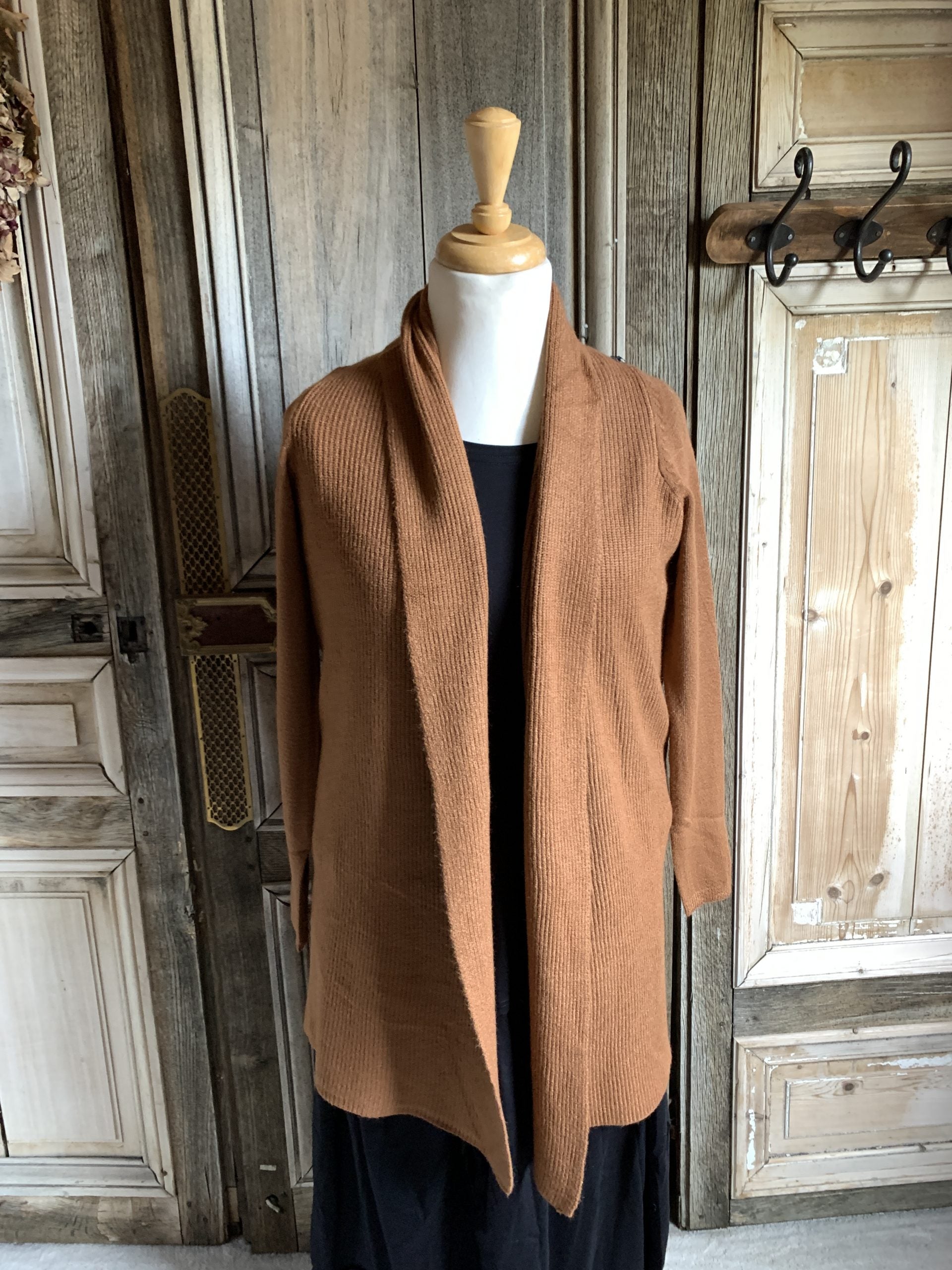 BB Style - Vest Uni kleur - Camel