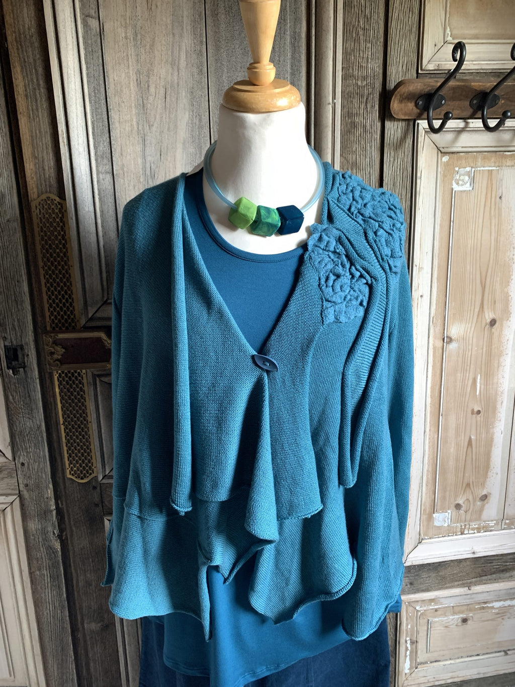 Zuza bart Vest W0222 bloem
