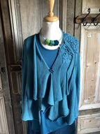 Zuza bart Vest W0222 bloem