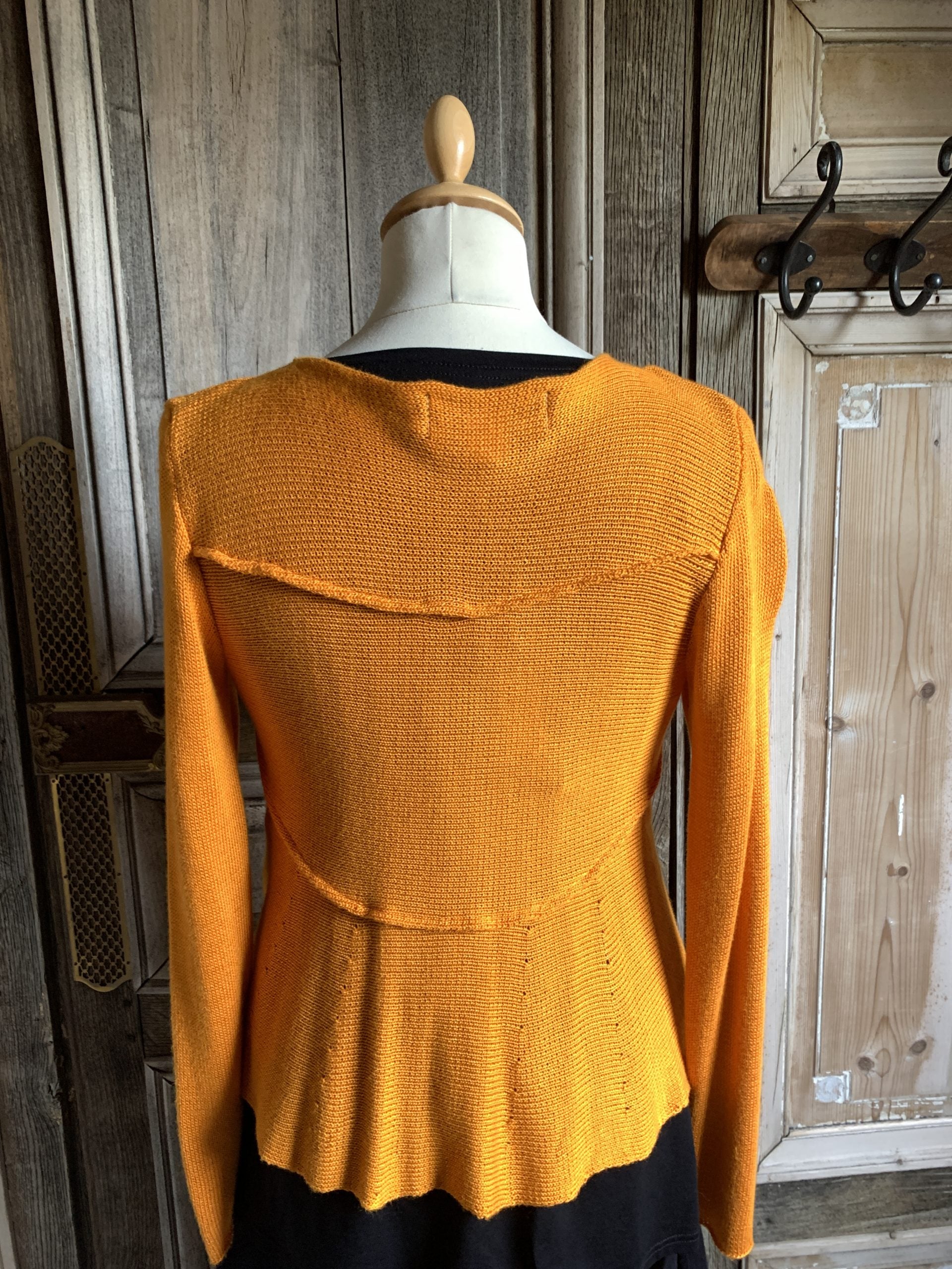 Zuza Bart - Vest 100% Bamboo - Oranje