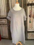 BB style linojurk met zakken