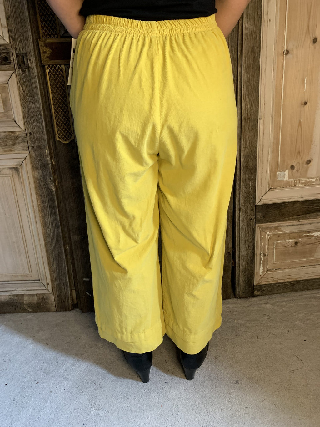 MB Style ribbroek - Geel