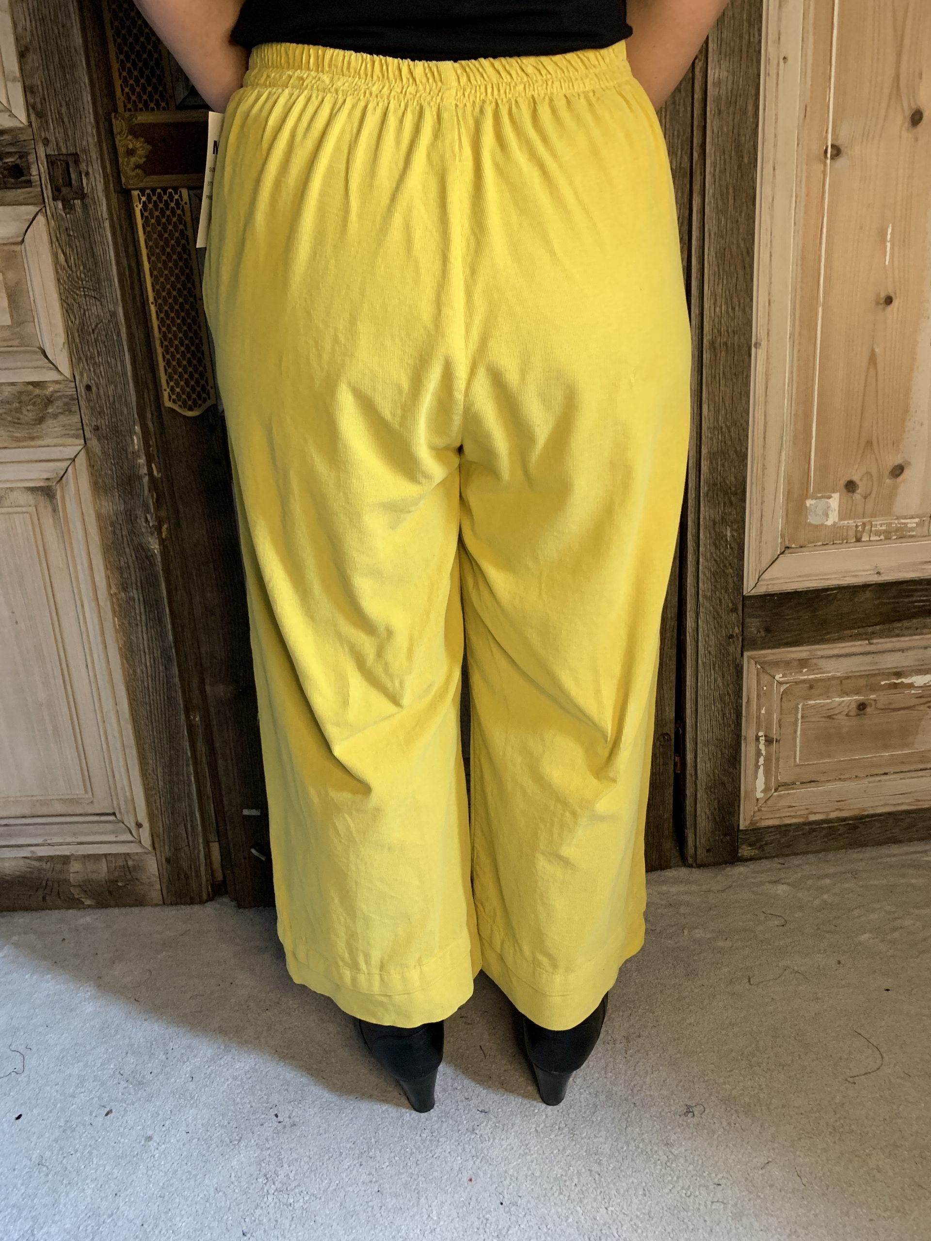 MB Style ribbroek - Geel