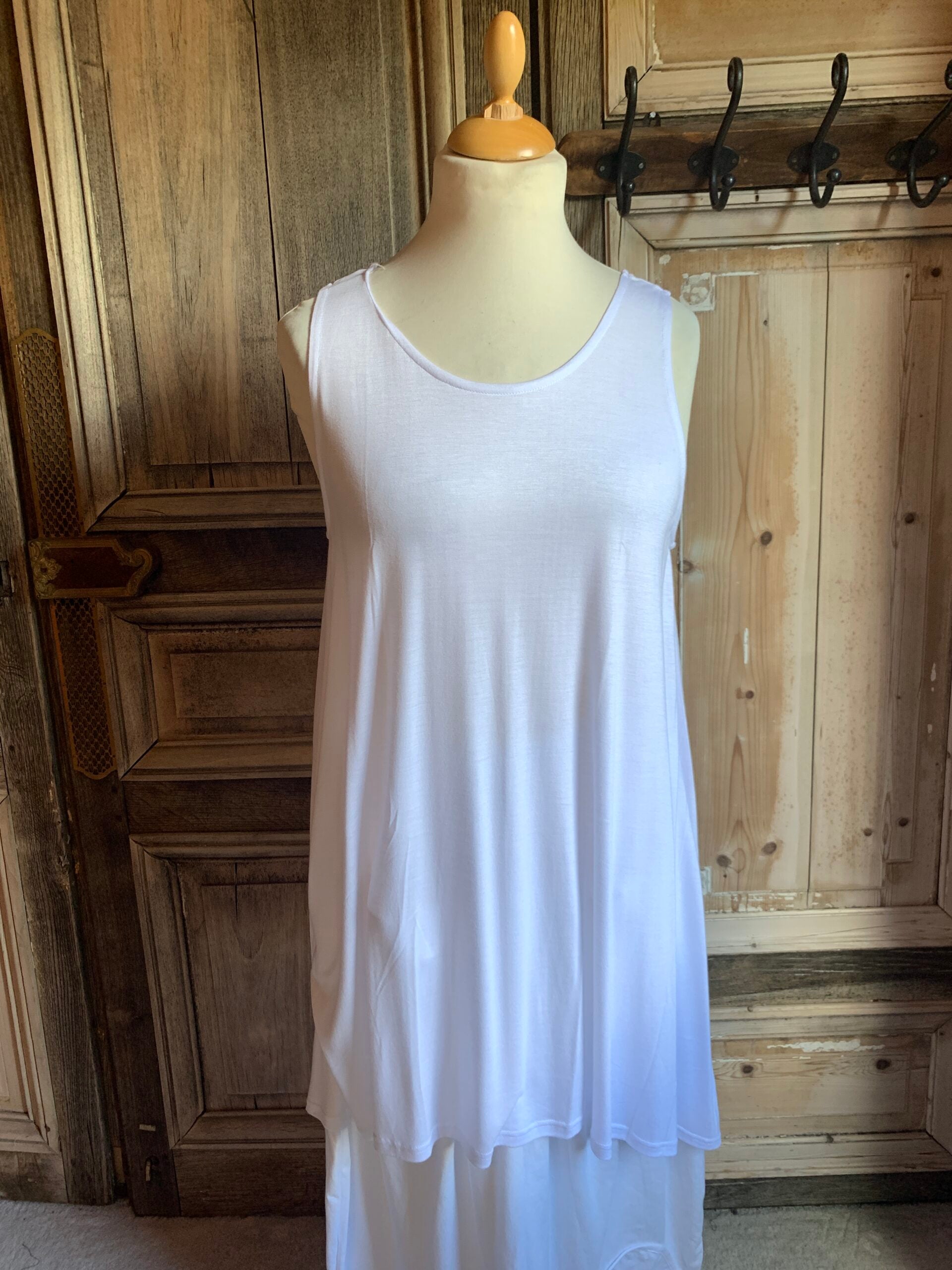 Normal Crazy Dress Aline rayon wit