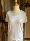 Normal Crazy - Basis Shirt Bareta - uni kleurwit spandex