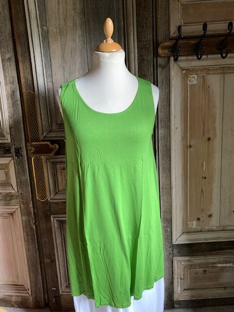 Normal Crazy Dress Aline apple green rayon