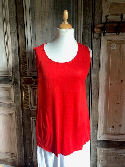 Normal Crazy - Basic shirt Top Aline 80 cm perzisch rood