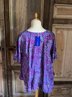 Normal Crazy - Blouse New Moza korte mouw - Batik