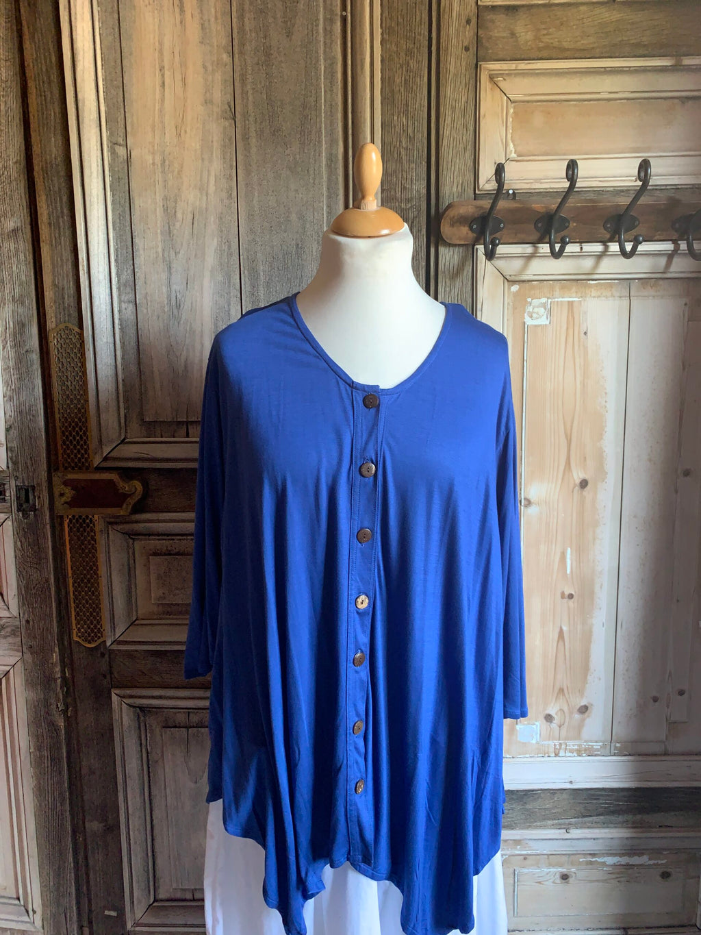 Blouse wizard rayon 3/4 mouw +10