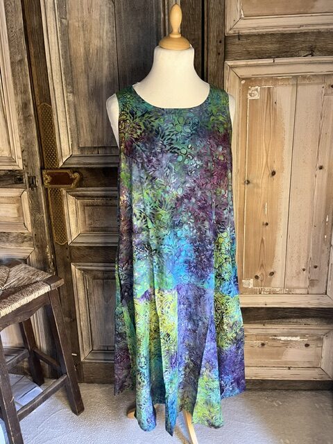 Normal Crazy - Dress Rose batik -