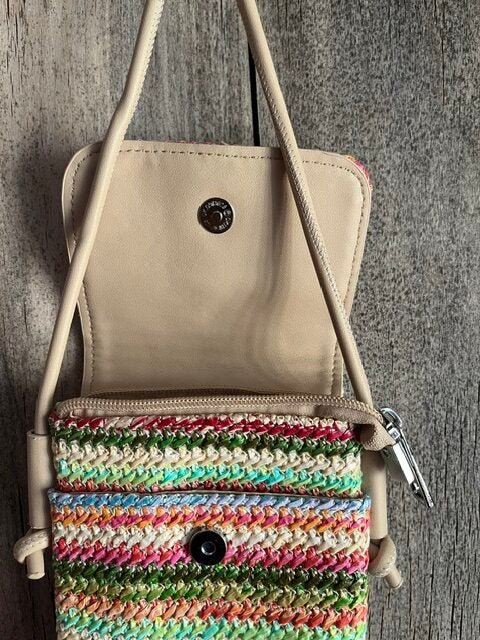 Zomervakantie tasje multi colour