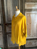 BB style -  Linnen Oversized blouse - groen