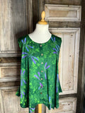 Normal Crazy - Wizard batik zonder mouw *groen