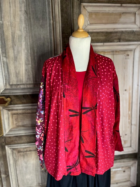 Normal Crazy - Short jacket +15 Patchwork rood