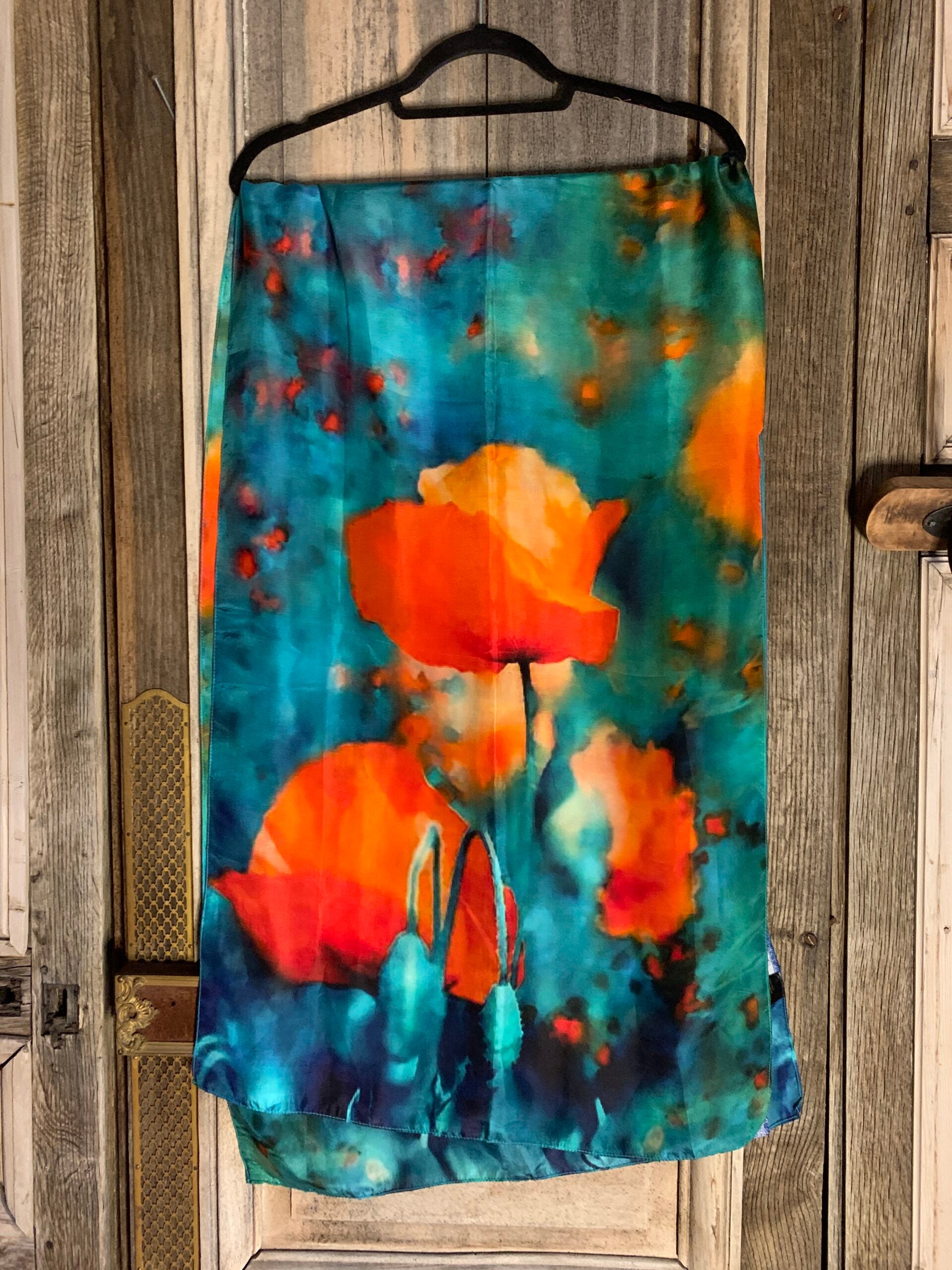 Otracosa  - Zijden Shawl Bloem