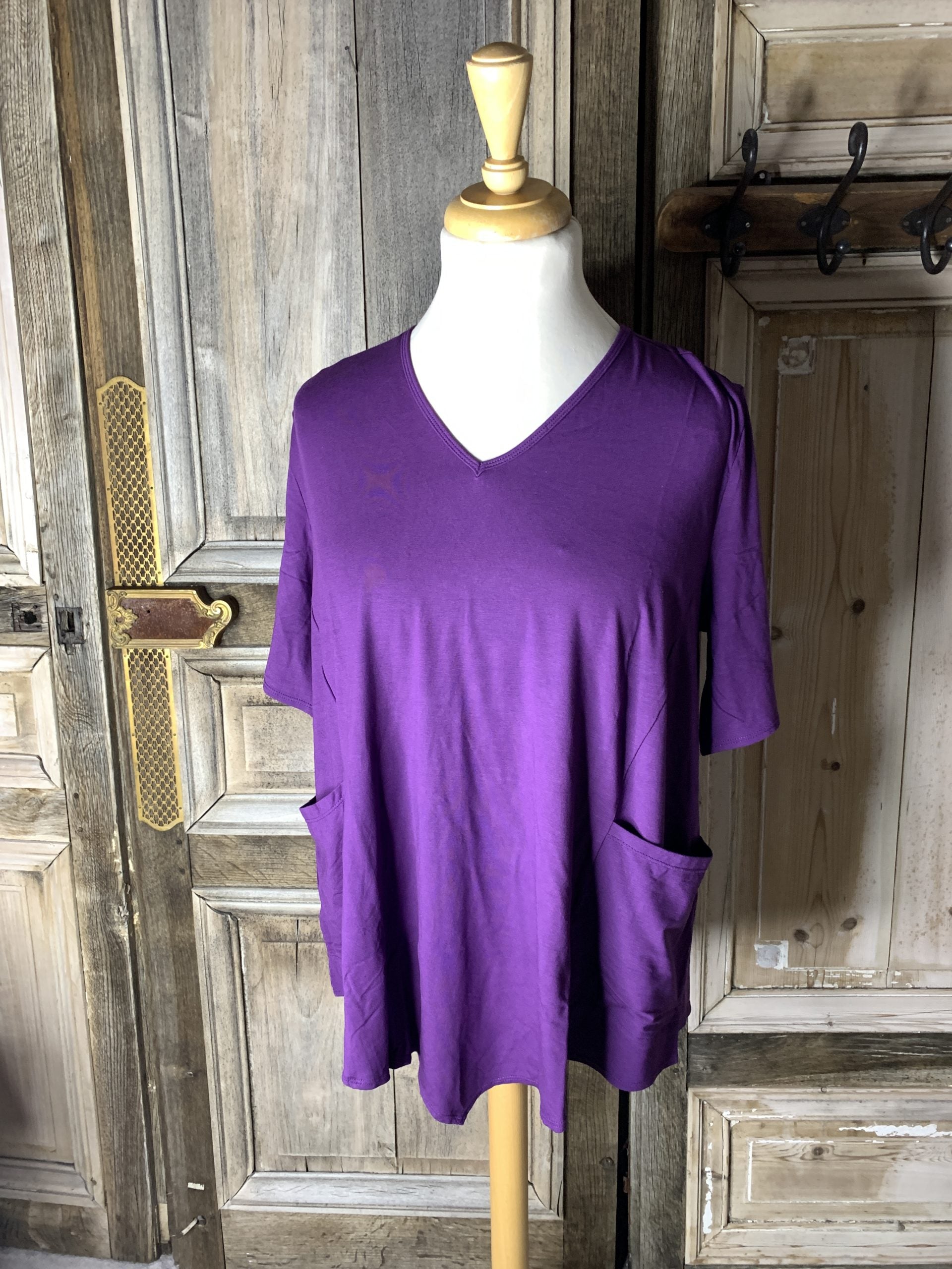 Angel Circle - Shirt  - Paars - Maat S