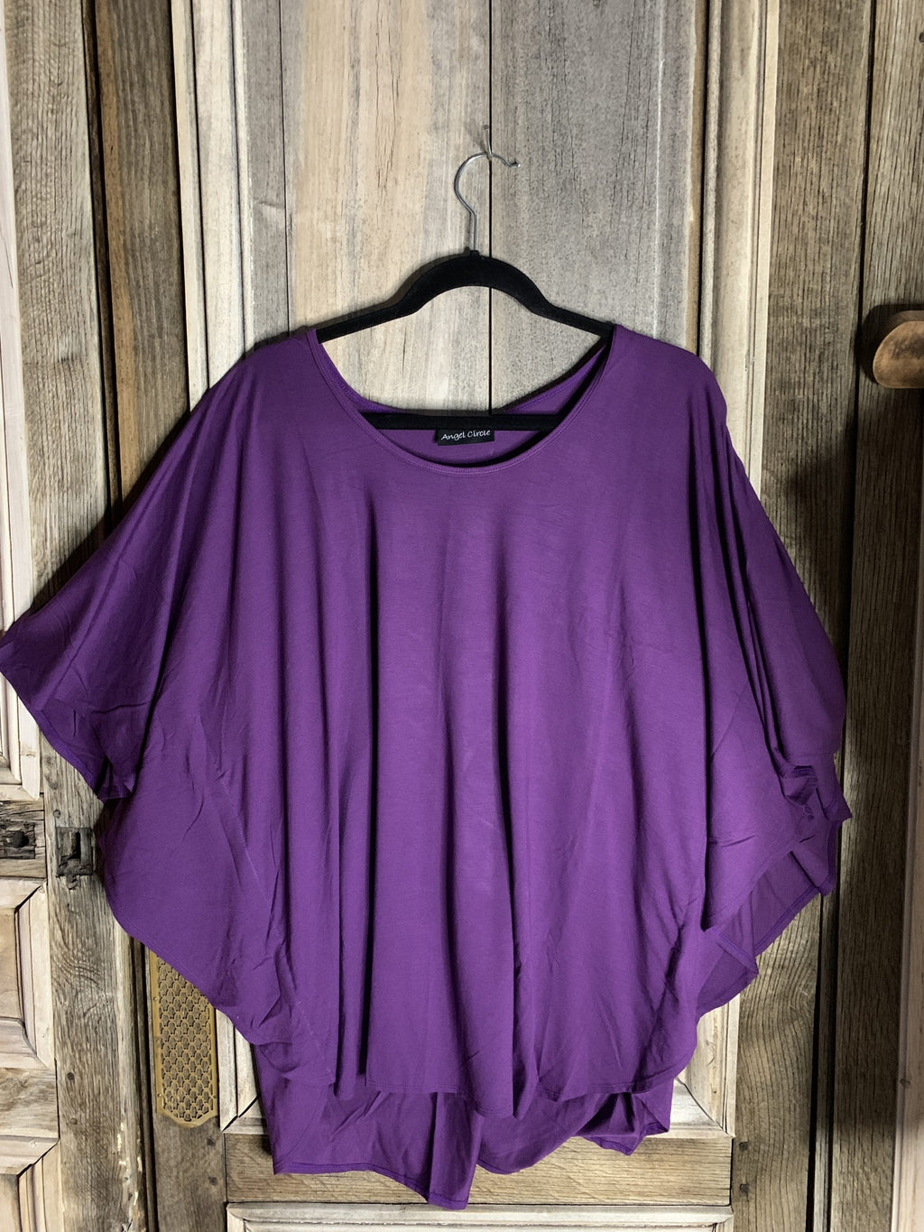 Angel Circle - Shirt vlindermouw - paars*