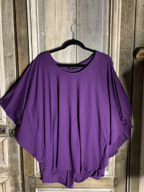 Angel Circle - Shirt vlindermouw - paars*