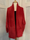 Boris - Wijd vest met zakken 1144-O - Rood