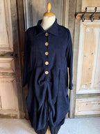Normal Crazy Blousejurk /jas donkerblauw