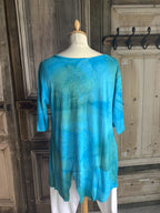 Mapa Mundo - Katja Batik turquoise *