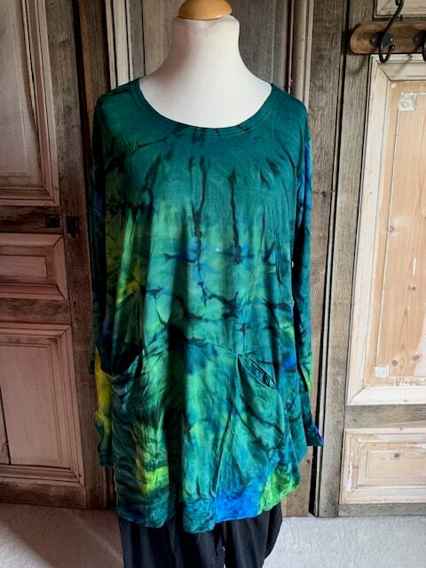 Normal Crazy - Tuniek Ursella - Lange mouwen Tie-dye