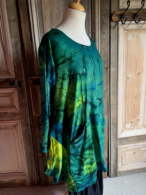 Normal Crazy - Tuniek Ursella - Lange mouwen Tie-dye