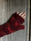 MB Style - Polswarmers - Gevoerde vingerloze handschoen Rood