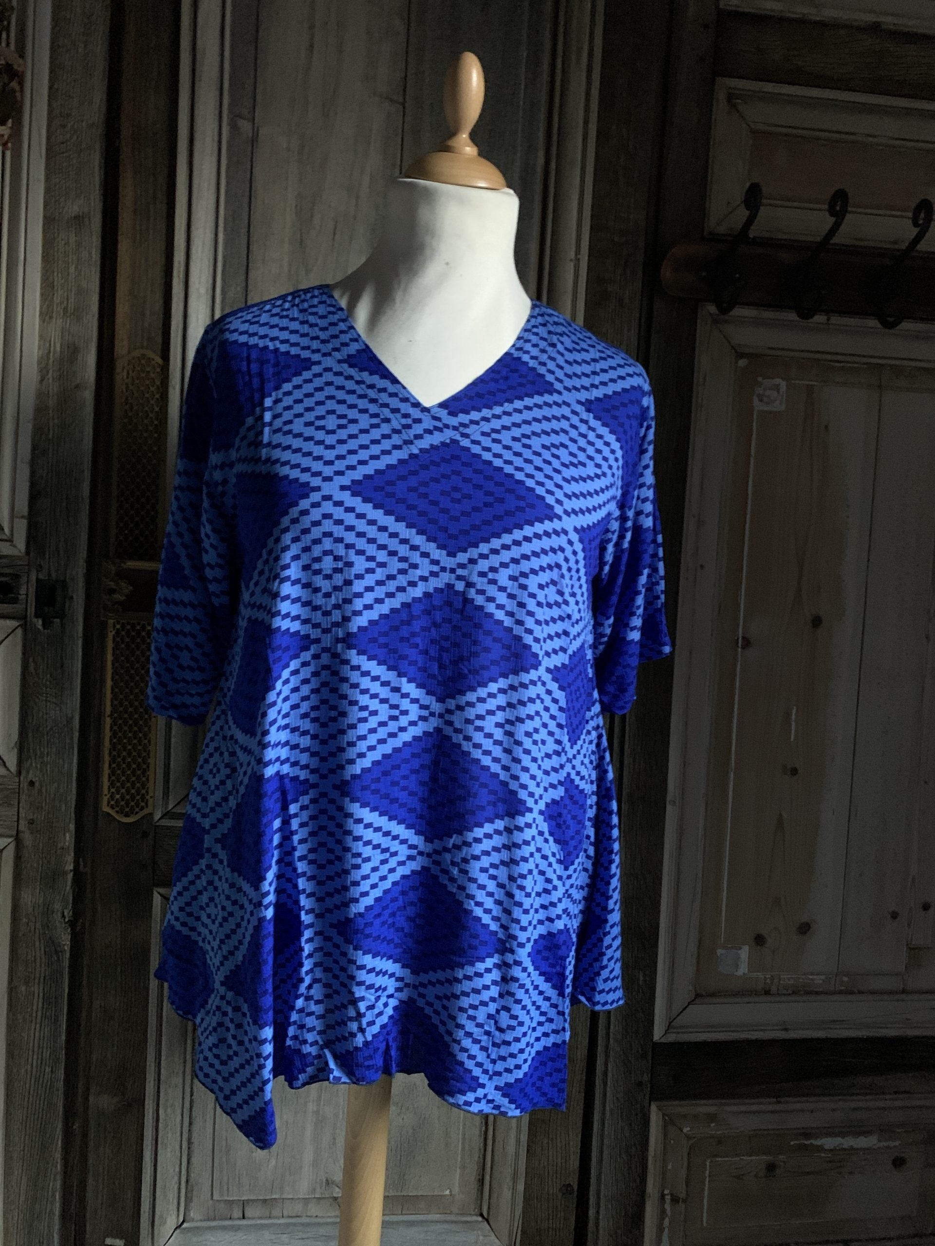 Angel Circle 1806S Blouse crincle viscose*