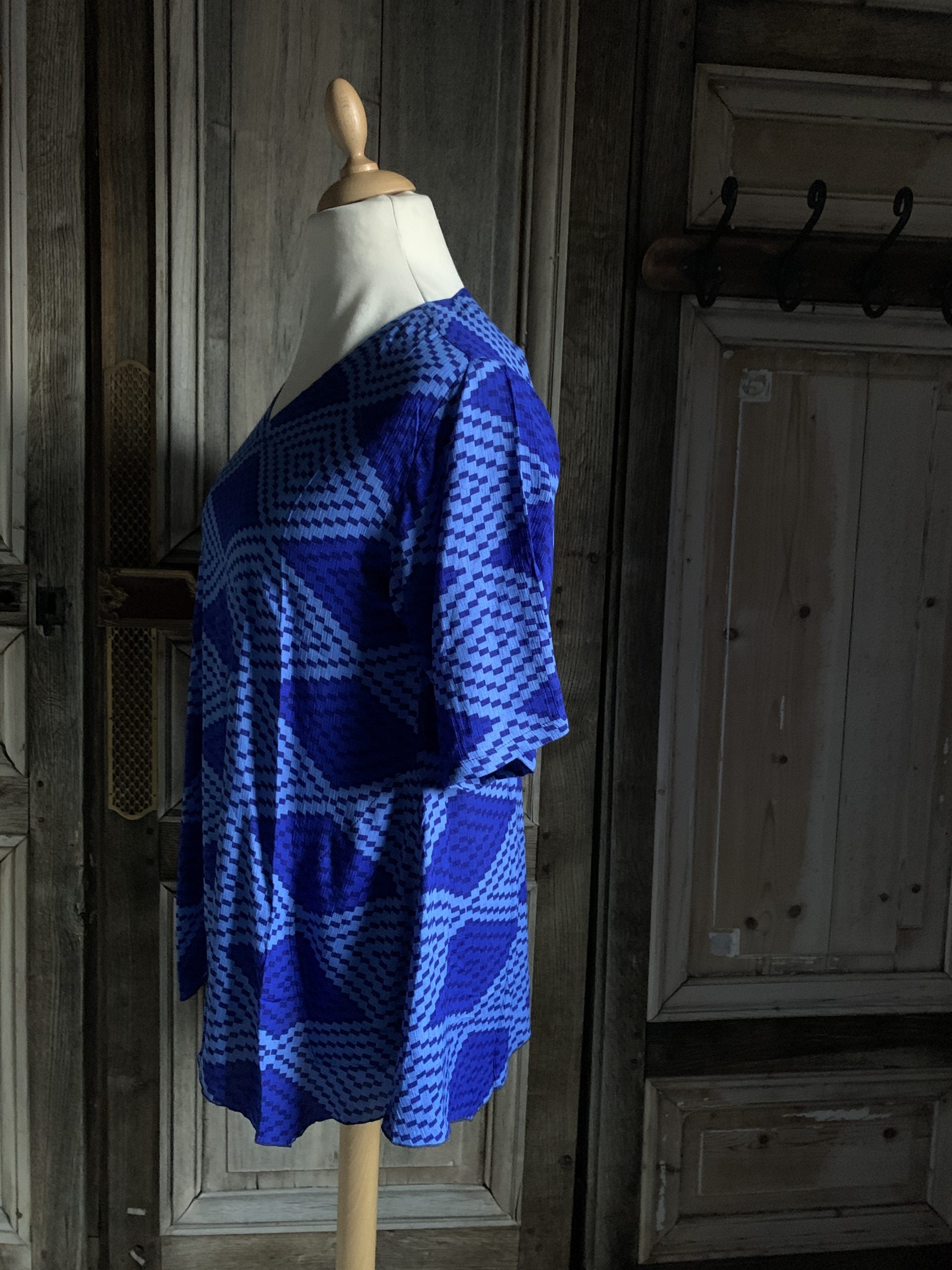 Angel Circle 1806S Blouse crincle viscose*