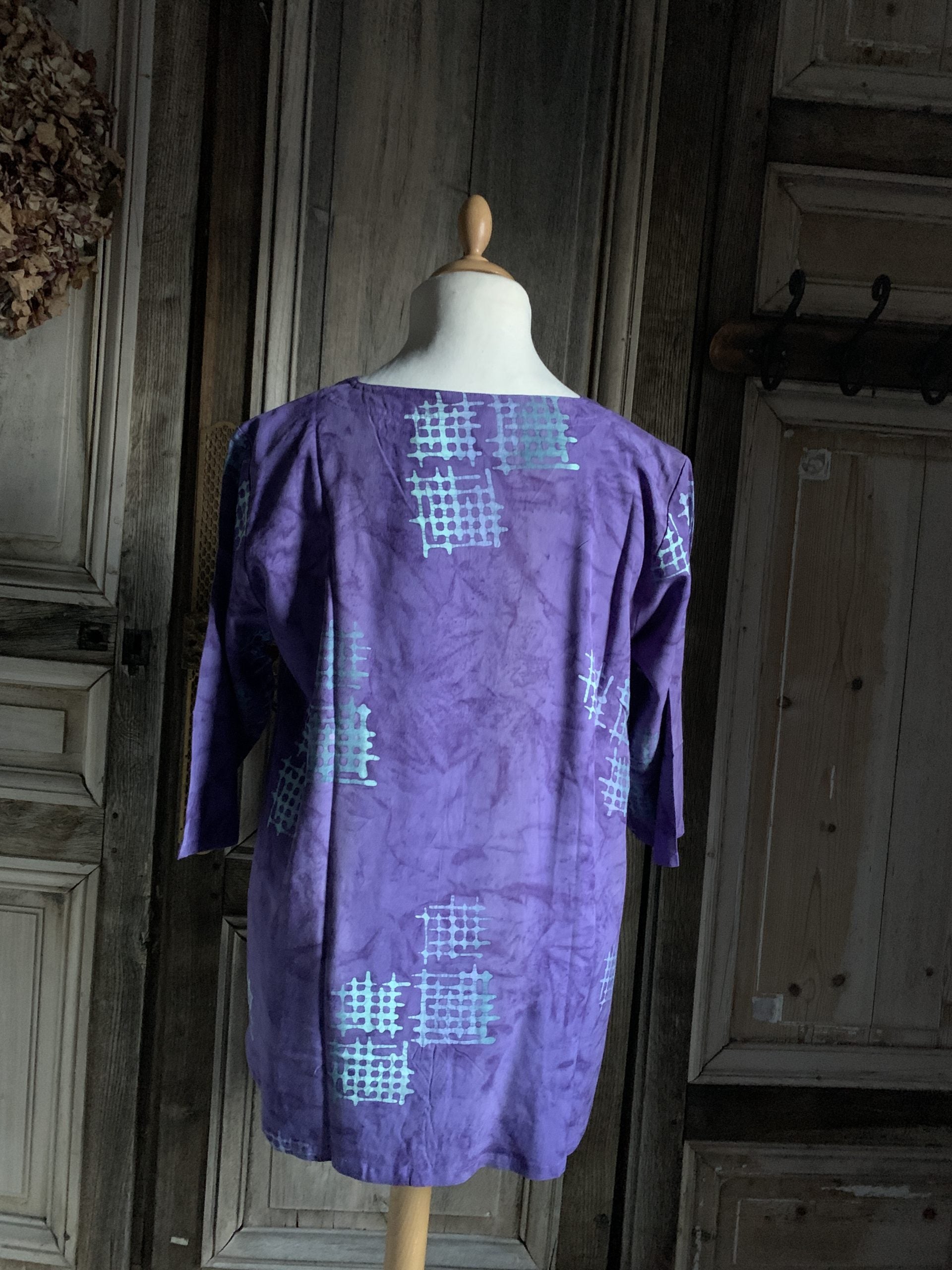 Angel Circle - 3/4 batik shirt - *