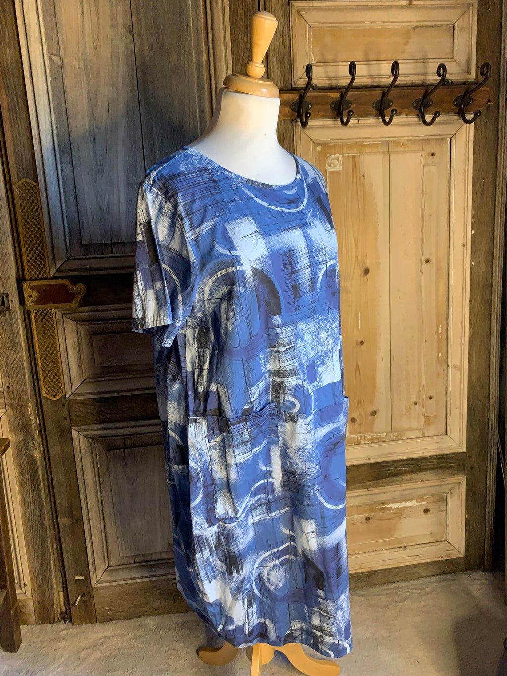 BB Style - katoenen jurk - Blauw