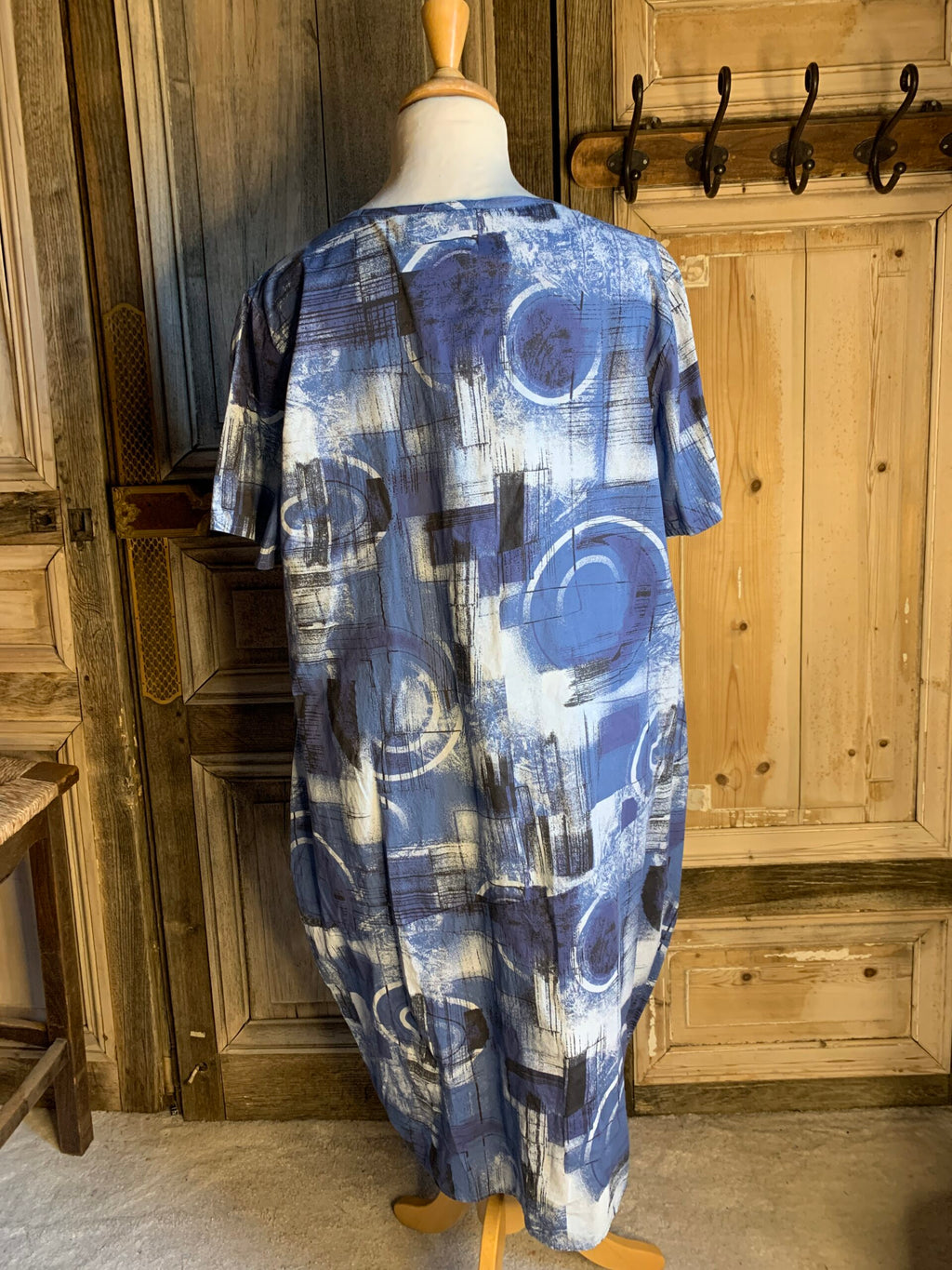 BB Style - katoenen jurk - Blauw