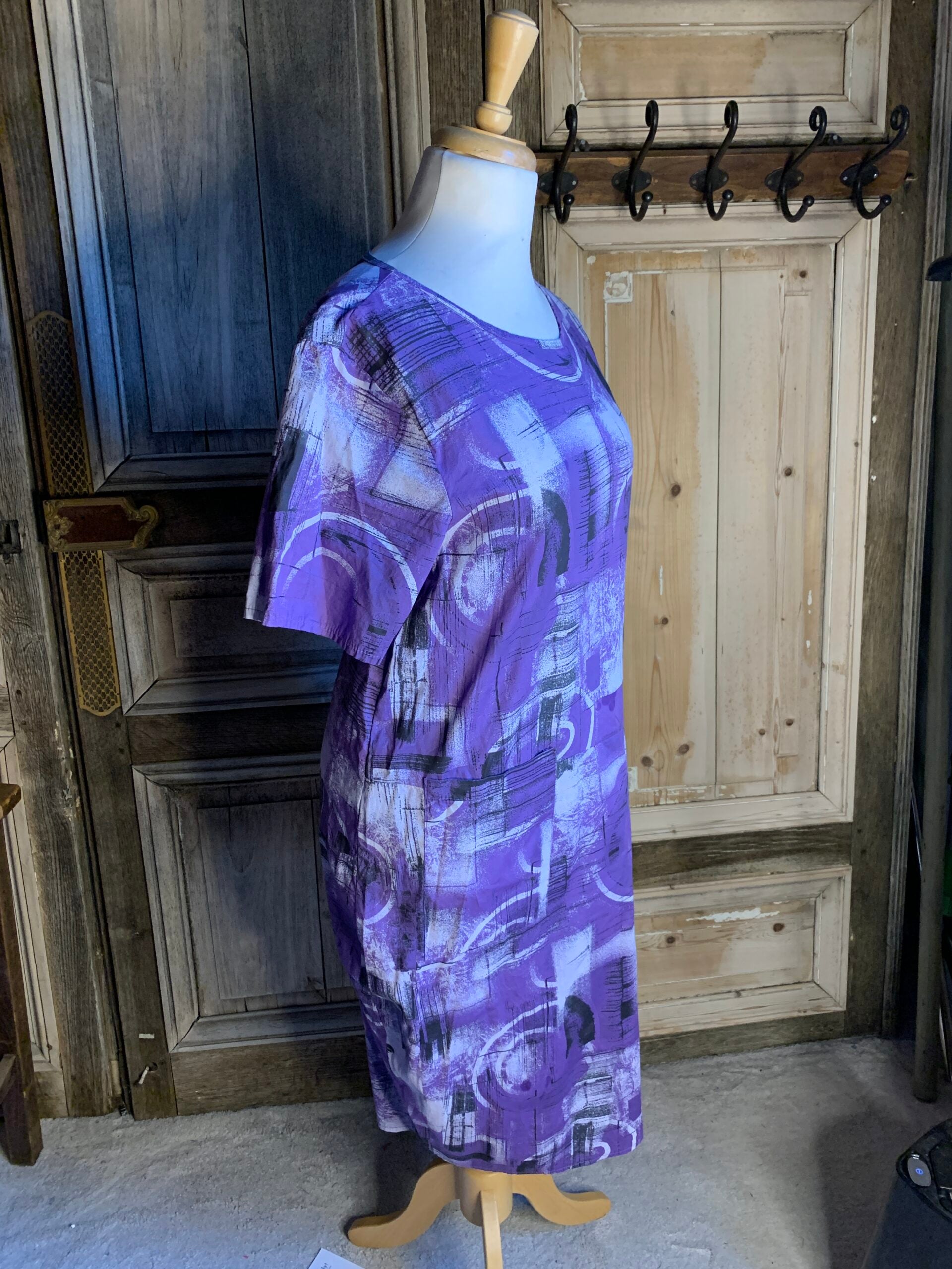 BB Style - katoenen jurk - Lavendel