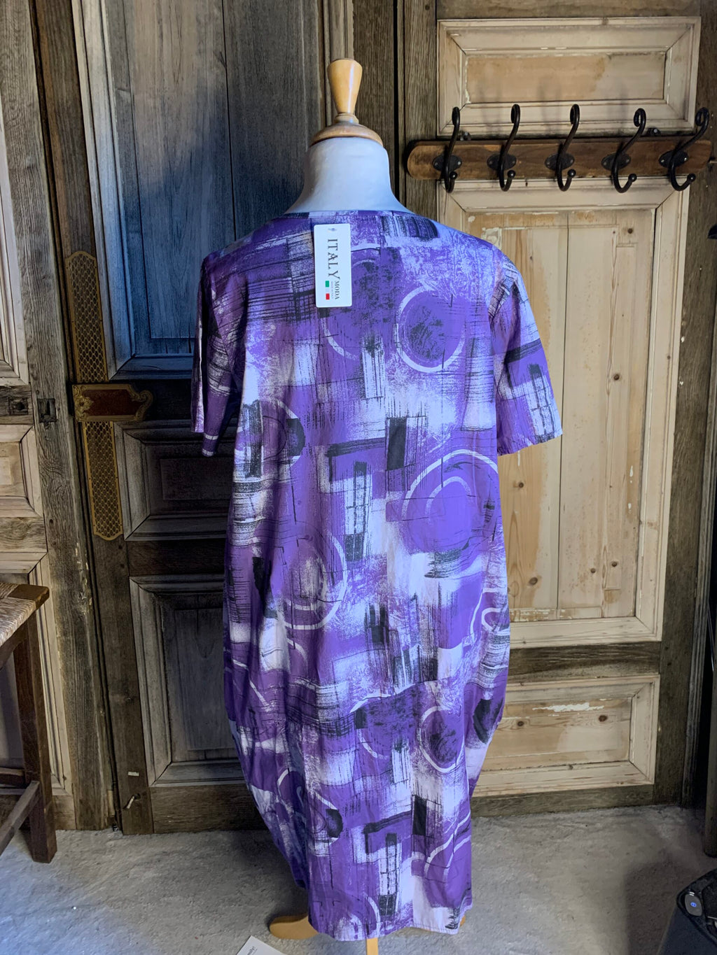 BB Style - katoenen jurk - Lavendel