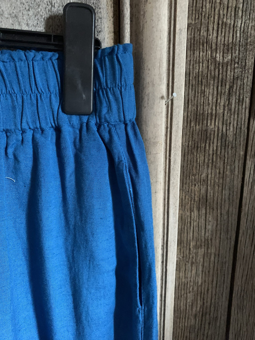 Orientique Linen 3/4 Broek French Blue*