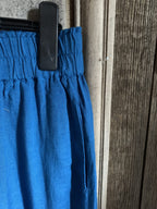 Orientique Linen 3/4 Broek French Blue*