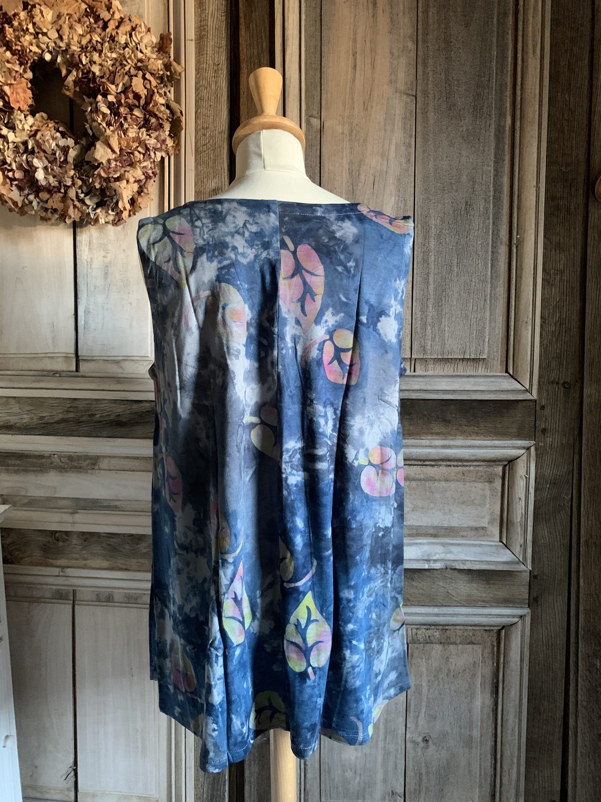 Mapa Mundo - A-Line Singlet Mouwloze Top (2) - Maat M* bloem