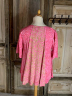 Normal Crazy - Blouse New Moza korte mouw P/W*