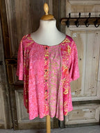 Normal Crazy - Blouse New Moza korte mouw P/W*