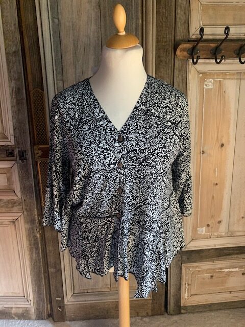 Normal Crazy - blouse palm 5 button