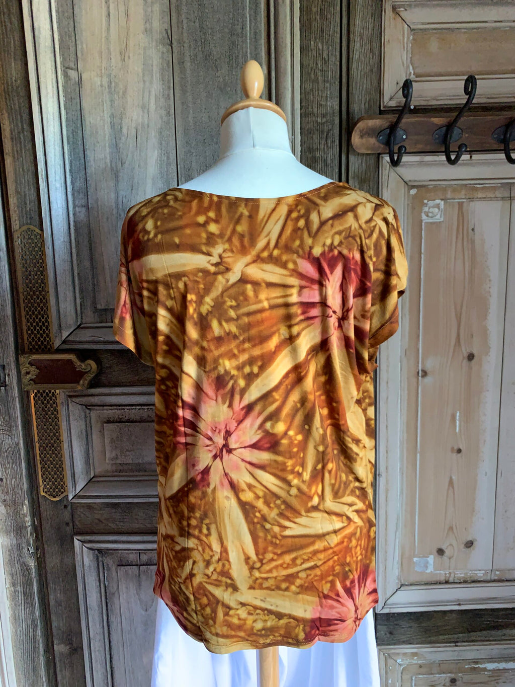 Normal Crazy - Shirt Bareta -Tie Dye bruin