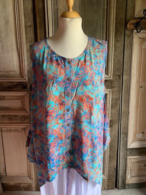 Normal Crazy - Wizard batik zonder mouw *